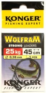 Konger Tungsten Leaders 45cm/25kg (1 ks)