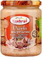 BRAVČOVÉ JAZYKY V PAPRICE A CHRENOVEJ OMÁČKE 480g Szubryt !Prémiová kvalita!