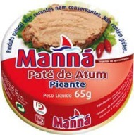 Portugalská pikantná tuniaková pasta 65g Manná