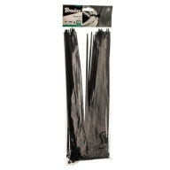 Čierne sťahovacie pásky 4,8x350mm 100 ks.