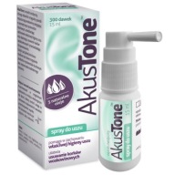 Akustone ušný sprej, odstránenie ušných mazových zátok 15 ml