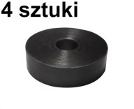 Antivibračná podložka, gumový izolátor vibrácií 40 x 10 x 10 mm - 4 kusy