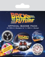 Back to the Future - špendlíky, sada 5 kusov