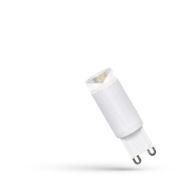 LED žiarovka G9, 2,5W, teplá biela, 3000K