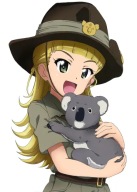 Anime GIRLS und PANZER plagát gup_022 A3 (vlastné)