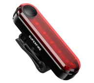 LED zadné svetlo na bicykel STRONG LIGHT, vodeodolné, odolné - dobíjacie