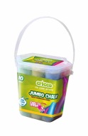 JUMBO CRICCO farebná krieda, 10 kusov, vedierko