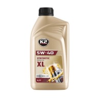 K2 TEXAR 5W40 XL 1L SYNTETICKÝ MOTOROVÝ OLEJ