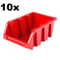 10x Skladový kontajner 80x115x60 mm dielenská garáž