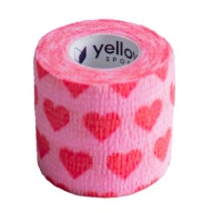 Samolepiaca stabilizačná súdržná bandáž YellowBAND 5cm svetloružová