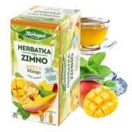 HERBAPOL čaj STUDENÝ ČAJ mäta mango 20 VRECKOV