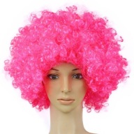 HIT AFRO parochne parochne KARNEVALOVÝ PLES SVETLO RUŽOVÉ