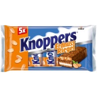 Knoppers orechová tyčinka 5x40g z Nemecka