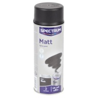 FARBA V STRIEKU - LAK 400ML MAT ČIERNA RAL 9005