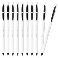 BIC CRISTAL UP JEDNORÁZOVÝ GUĽOVÝ BOD ŠKOLSKÝ ČIERNY 1,2 MM x 10