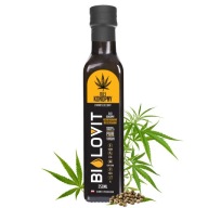 Bilovit prírodný konopný olej, lisovaný za studena, nerafinovaný, 250 ml