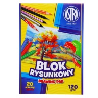 ŠKOLSKÝ BLOK A4 20 BIELY PAPIER ASTRA