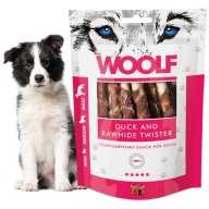 WOOLF Duck and Rawhide Duck na paličke 100 g