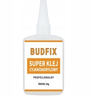 SECOND GLUE Super Glue kyanoakrylát CA medium 50g + ihla zadarmo Budfix