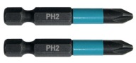 MAKITA B-63725 SKRUTKOVACIE HROTY PH2 50MM 2 ks.