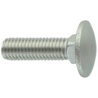 Hríbová skrutka M10x35 mm DIN 603 V2A