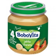 Bobovita Dezert Jablká a banány 4m 125g