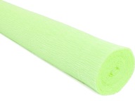 Krepový papier, CRIPPLED Papier hodvábny, TALIANSKY, Limetka, 180g Krep č. 558 LIMETOVÁ ZELENÁ