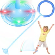 HULA HOP HULA HOP ŠVIHADLO NA NOHÁCH LED SVIETIACI HULA HOOP PRSTEŇ PRE DETI
