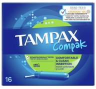 Tampóny TAMPAX Compak x16 SUPER zavedenie DOUBLE!