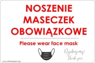 ZNAK POTREBNÝ NA NOSENIE MASKY maska ​​A5
