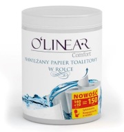 Vlhčený toaletný papier na rolke - 'OLinear' tube