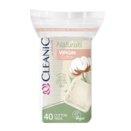 Štvorcové vložky Cleanic Naturals Virgin Cotton