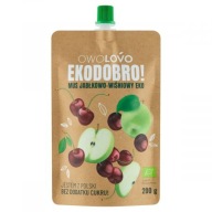 Owolovo Jablková čerešňová ovocná pena Ekodbro 200 g BIO