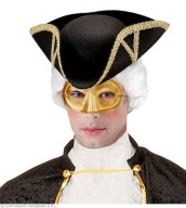 UNISEX ZLATÁ VENICE UNIVERZÁLNA MASKA