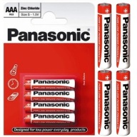 Batéria R3 AAA Panasonic Zinc Carbon sada. 4 ks