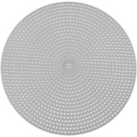Plastové plátno 14,8 cm biele na vyšívanie a vyšívanie CIRCLE CIRCLE