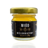 Mini VIACKVETOVÝ MED PRÍRODNÝ 40g POL