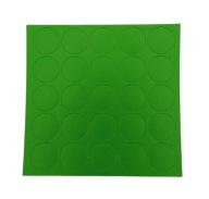 Čiapka samolepiaca 14mm LIME ZELENÁ 068