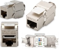 DIGITUS Socket Keystone Module RJ45 STP cat.5e bez