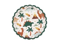 Narodeninové taniere Dinosaury 18cm 6ks Narodeninové