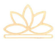 DREVENÁ POLOVIČNÁ MANDALA ZÁKLADNÁ RÚČKA KVETOVÉ KVETY DARČEK LOTUS 19CM OZDOBY
