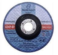 Oceľový kovový brúsny kotúč 125 mm / 6,4 mm