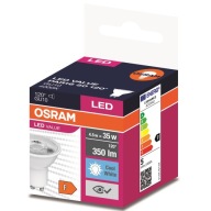 OSRAM HALOGEN LED žiarovka GU10 4,5W = 35W 4000K