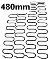 Vlnová pružina ZIG-ZAG A 480mm 1 ks lôžkový gauč