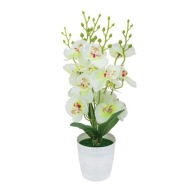 Umelá orchidea v kvetináči
