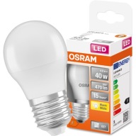LED GUĽOVÁ žiarovka E27 P45 5W 40W 2700K OSRAM STAR