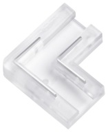 Konektor pre COB LED pásiky 8mm uhlový neónový konektor
