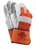 PRACOVNÉ RUKAVICE RBSTONE COWLEATHER R.10