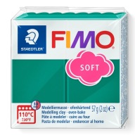 Smaragdová termosetová hmota 57g Soft 9713