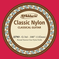 Struna na klasickú gitaru D'addario J2703 G